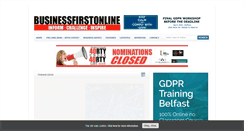 Desktop Screenshot of businessfirstonline.co.uk